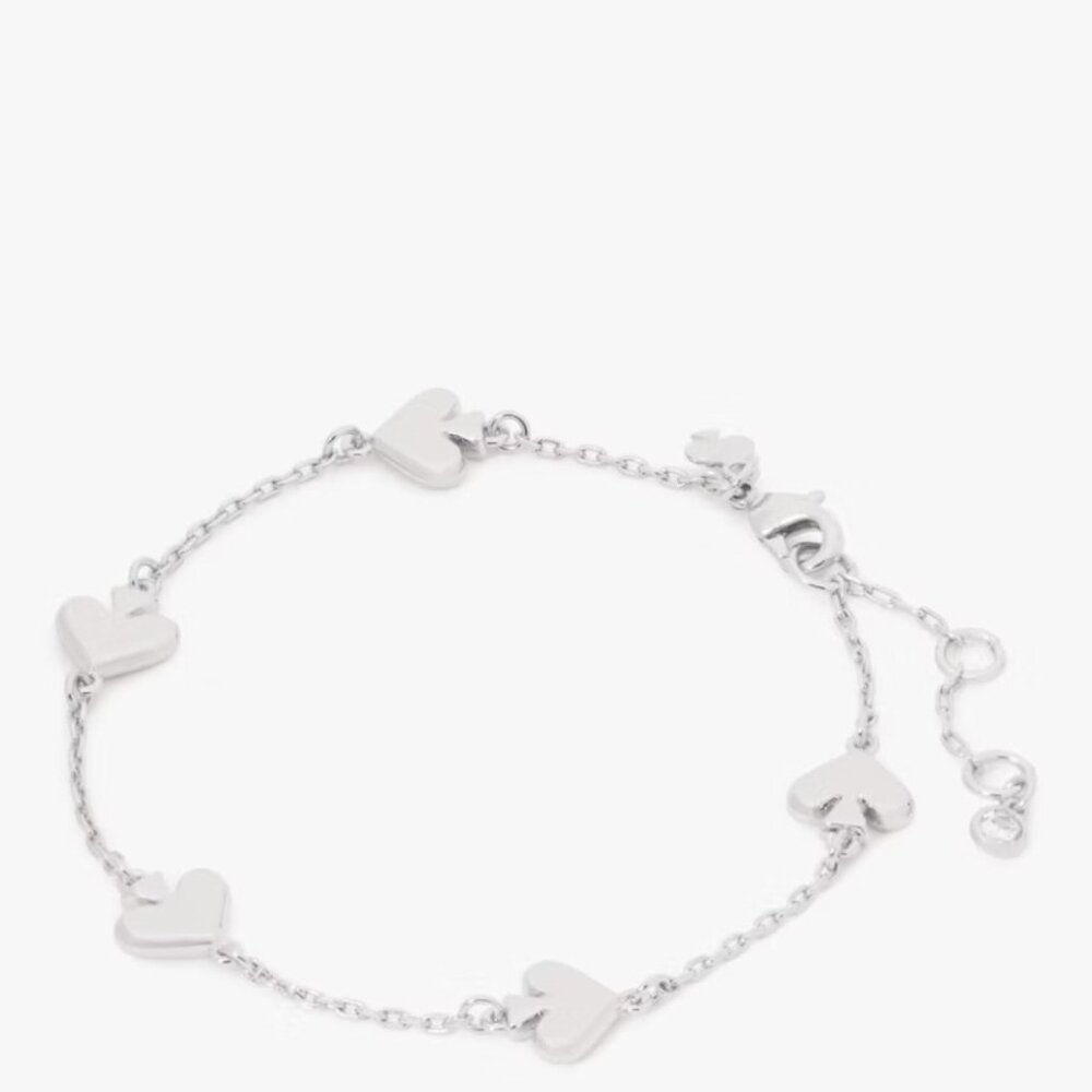 NWT🔹️Kate Spade 🔹️ Silver spot the spade scatter bracelet